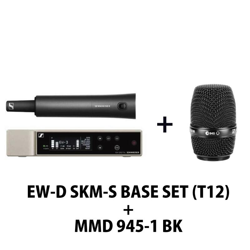 楽天市場】SENNHEISER ハンドヘルド945SET『EW-D SKM-S BASE SET(T12