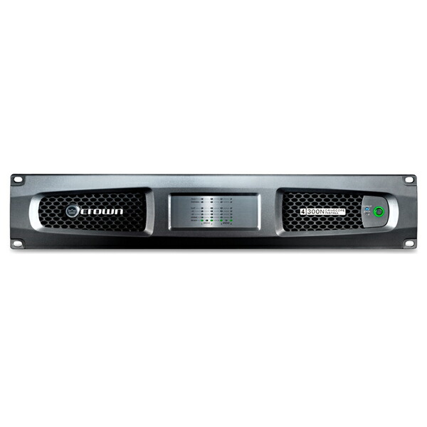 CROWN(クラウン)パワーアンプ『DCi 4|300N』(300W×4(4Ω))【在庫ありの場合1~3営業日で出荷可能】|mask dB