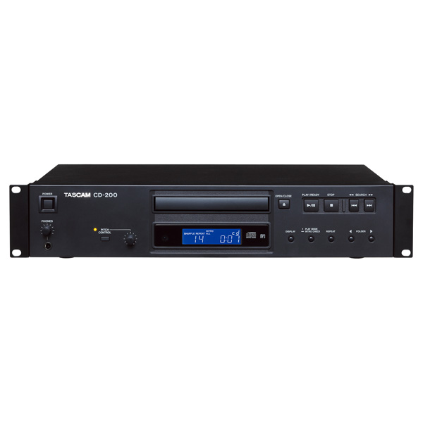 TASCAM 業務用CDプレーヤー『CD-200』【在庫ありの場合1~3営業日で出荷可能】|mask dB