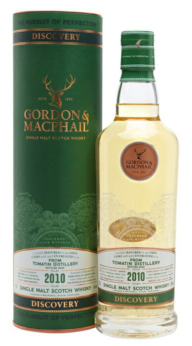 【ゴードン＆マクファイル】ディスカバリー トマーティン 2010 43% 700ml スペイサイド シングルモルト Gordon & Macphail Discovery Bourbon TOMATIN ギフト 贈り物 お祝い お礼
