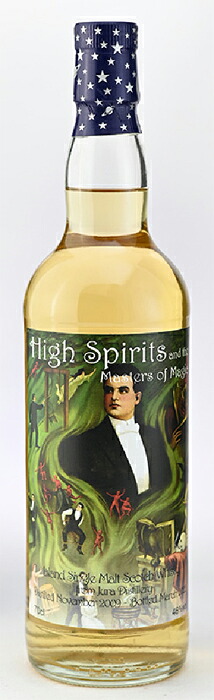 【ハイスピリッツ】マスター・オブ・マジック アイル・オブ・ジュラ 12年 2009 46% 700ml アイランズ シングルモルト HIGH SPIRITS MASTERS OF MAGIC ISLE OF JURA ギフト 贈り物 お祝い お礼
