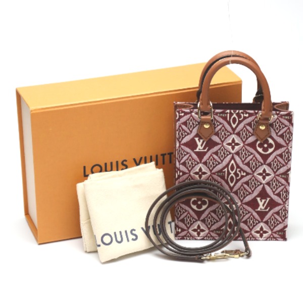 ルイヴィトン LOUIS VUITTON ショルダーバッグ プティット・サックプラ ジャかばい立て なめし革 モノグラム なめし革 M69846 赤いこと LV 【SS】 【中古】