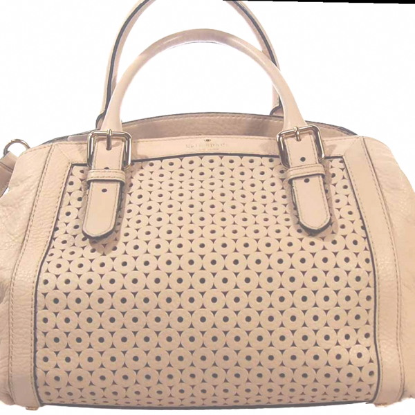 ケイトスペード Kate Spade ハンドバック 2WAY さくら色ベージュ 【SS】 【中古】