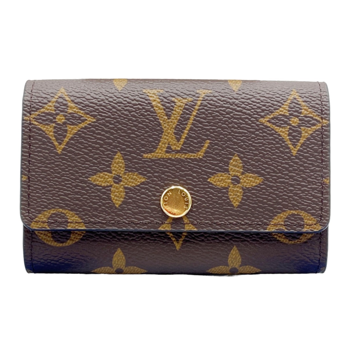 ルイヴィトン LOUIS VUITTON 足懸かり入れもの 6本用足懸かり入れもの モノグラム ミュルティクレ6 モノグラム帆布 M62630 赤銅色 LV 【SS】 【中古】