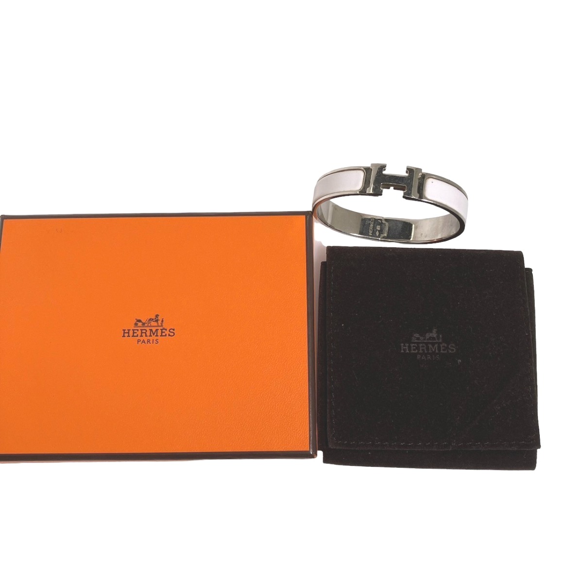 楽天市場】【ジュエリー】HERMES エルメス アノ バングル