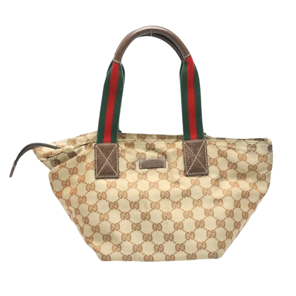 グッチ GUCCI ハンドバック トートバッグ GG帆布 GG帆布 131228 ベージュ 【SS】 【中古】