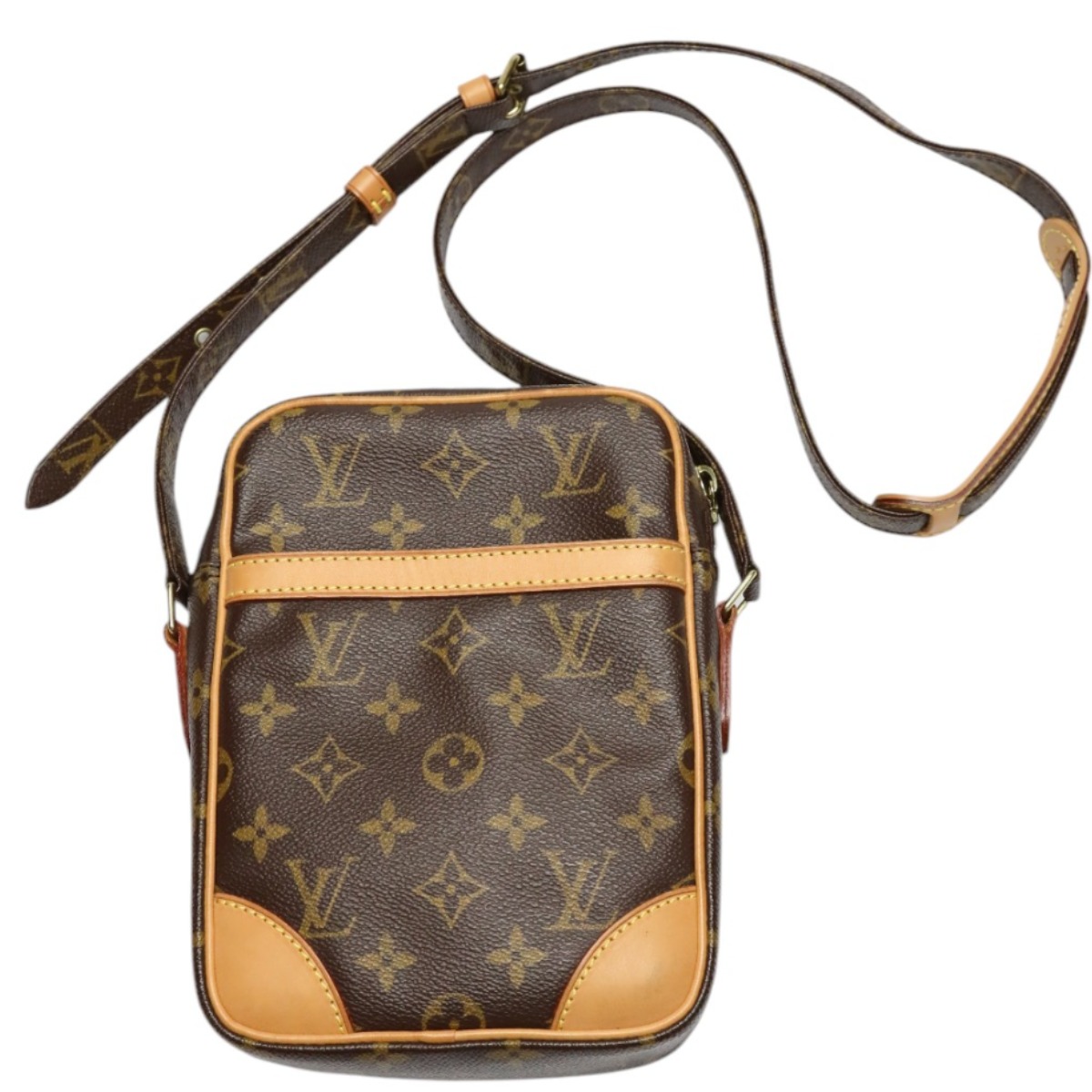ルイヴィトン LOUIS VUITTON ショルダーバッグ ショルダーバッグ モノグラム ダヌーブ モノグラムキャンバス M45266 ブラウン LV 【SS】 【中古】