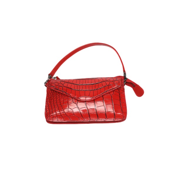 クロコダイル CROCODILE ショルダーバッグ ポーチ 2WAY ポシェット クロコダイル LB-3079 レッド 【SS】 48,492円