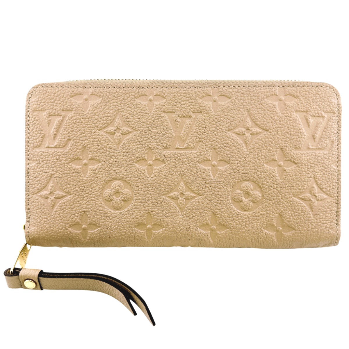 ルイヴィトン LOUIS VUITTON 長財布 ラウンドファスナー モノグラム ジッピーウォレット モノグラムアンプラント M60746 デュンヌ LV 【SS】 【中古】|まつい質舗(福岡の質屋)