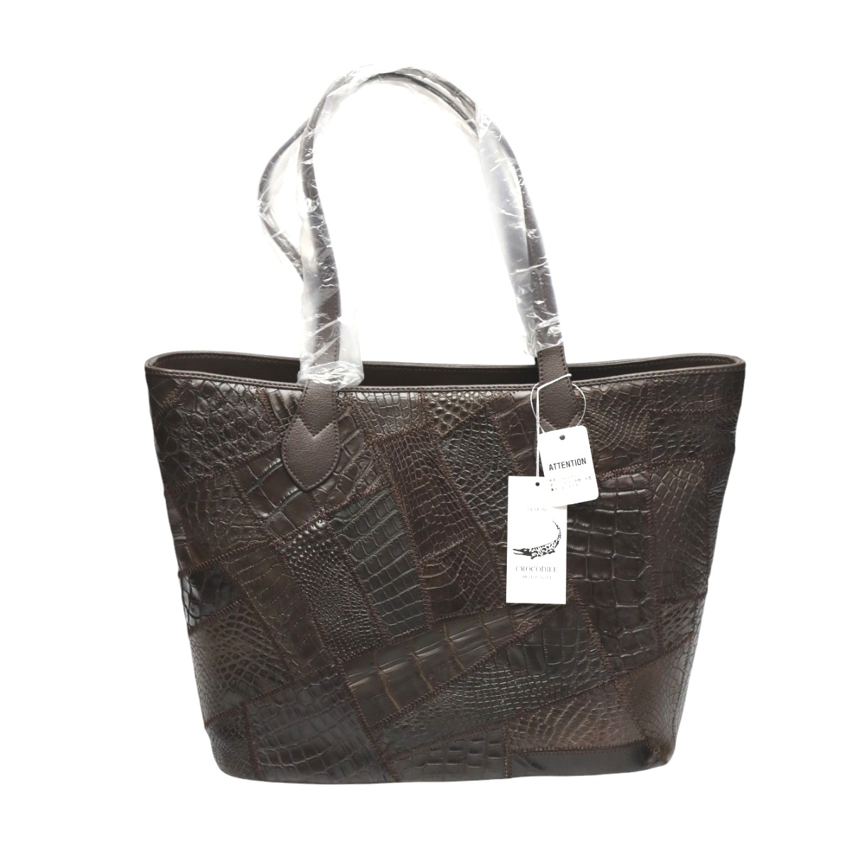 楽天市場】レザック トートバッグ ポロサス クロコダイル レザー