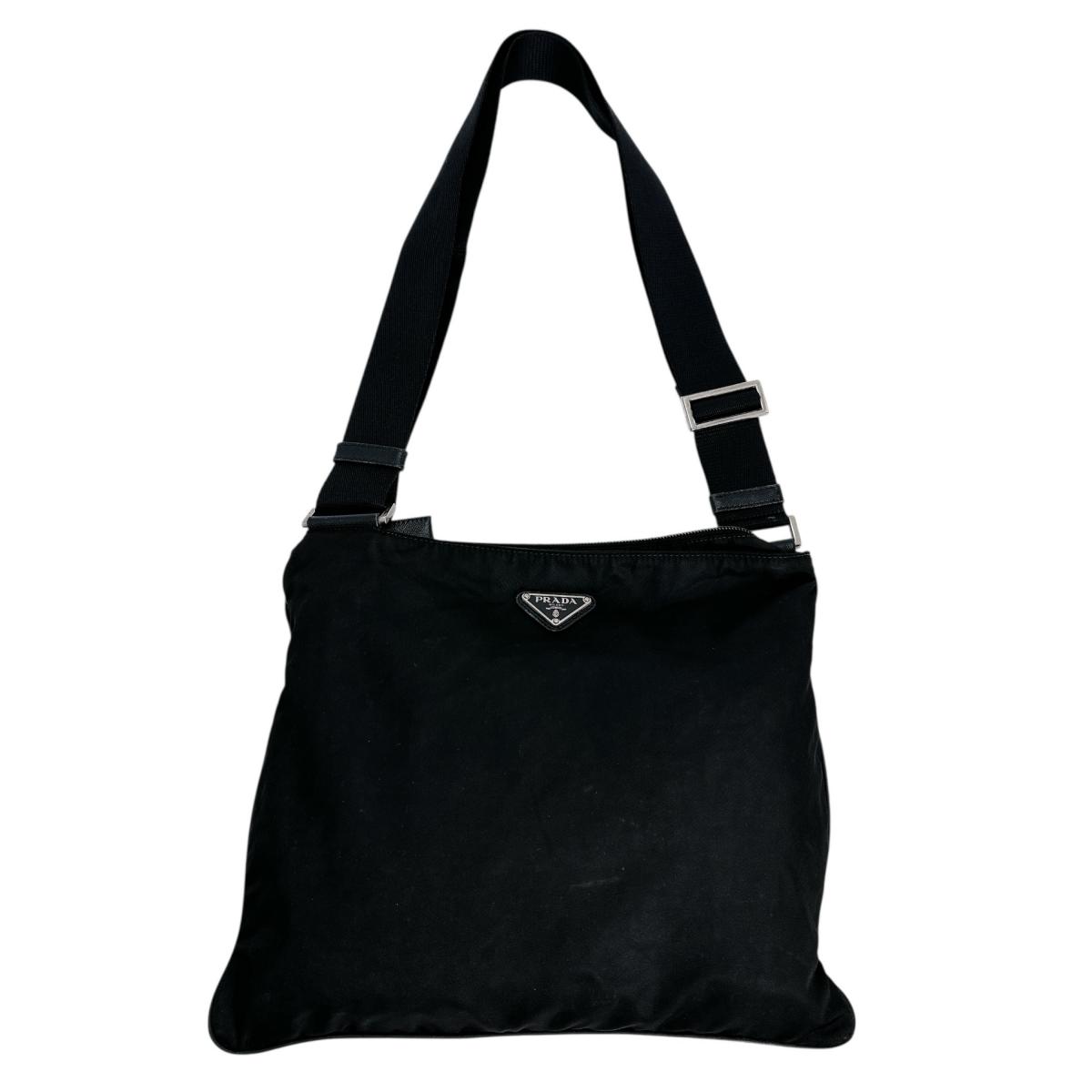 【Gカード付き】極美品 PRADA プラダ ショルダーバッグ ブラック V160 664004-1.jpg