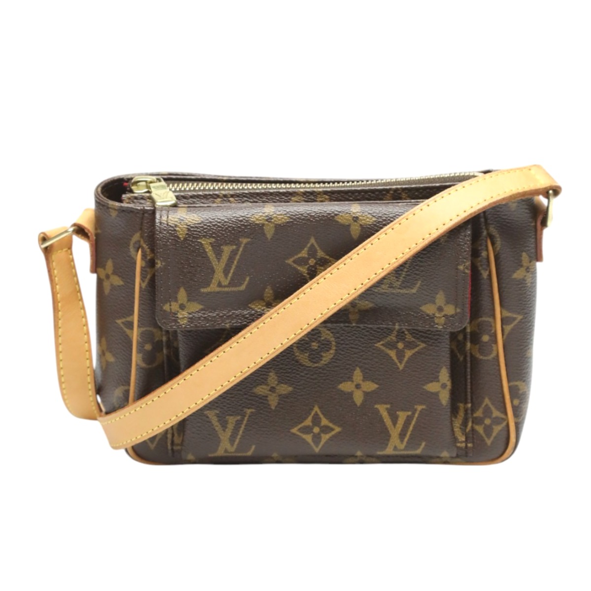 ルイヴィトン LOUIS VUITTON ショルダーバッグ ショルダーバッグ モノグラム ヴィバ・シテPM モノグラムキャンバス M51165 ブラウン LV 【SS】 【中古】