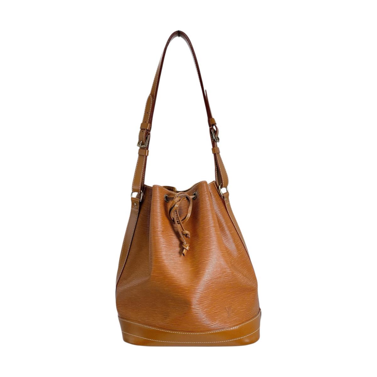 ルイヴィトン LOUIS VUITTON ショルダーバッグ 合切袋型ショルダーバッグ エピ ノエ エピレザー M44008 赤銅色 LV 【SS】 【中古】