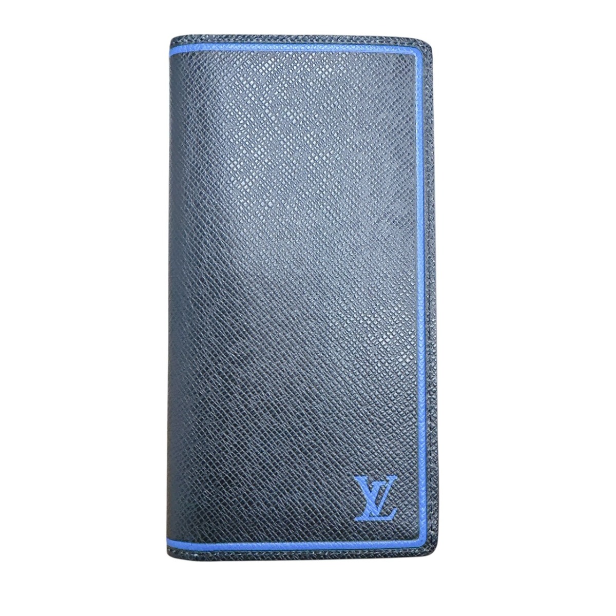 ルイヴィトン LOUIS VUITTON 長財布 二つ折り長財布 エクリプス ポルトフォイユ・ブラザ タイガ M63300 ブルー×ブラック LV 【SS】 【中古】