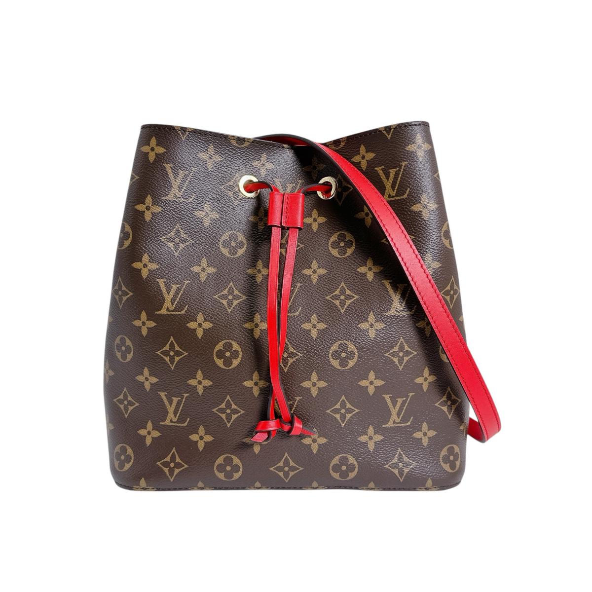 ルイヴィトン LOUIS VUITTON ショルダーバッグ 2WAY御徒面子 モノグラム ネオノエ モノグラム帆布 M44021 コクリコ LV 【SS】 【中古】