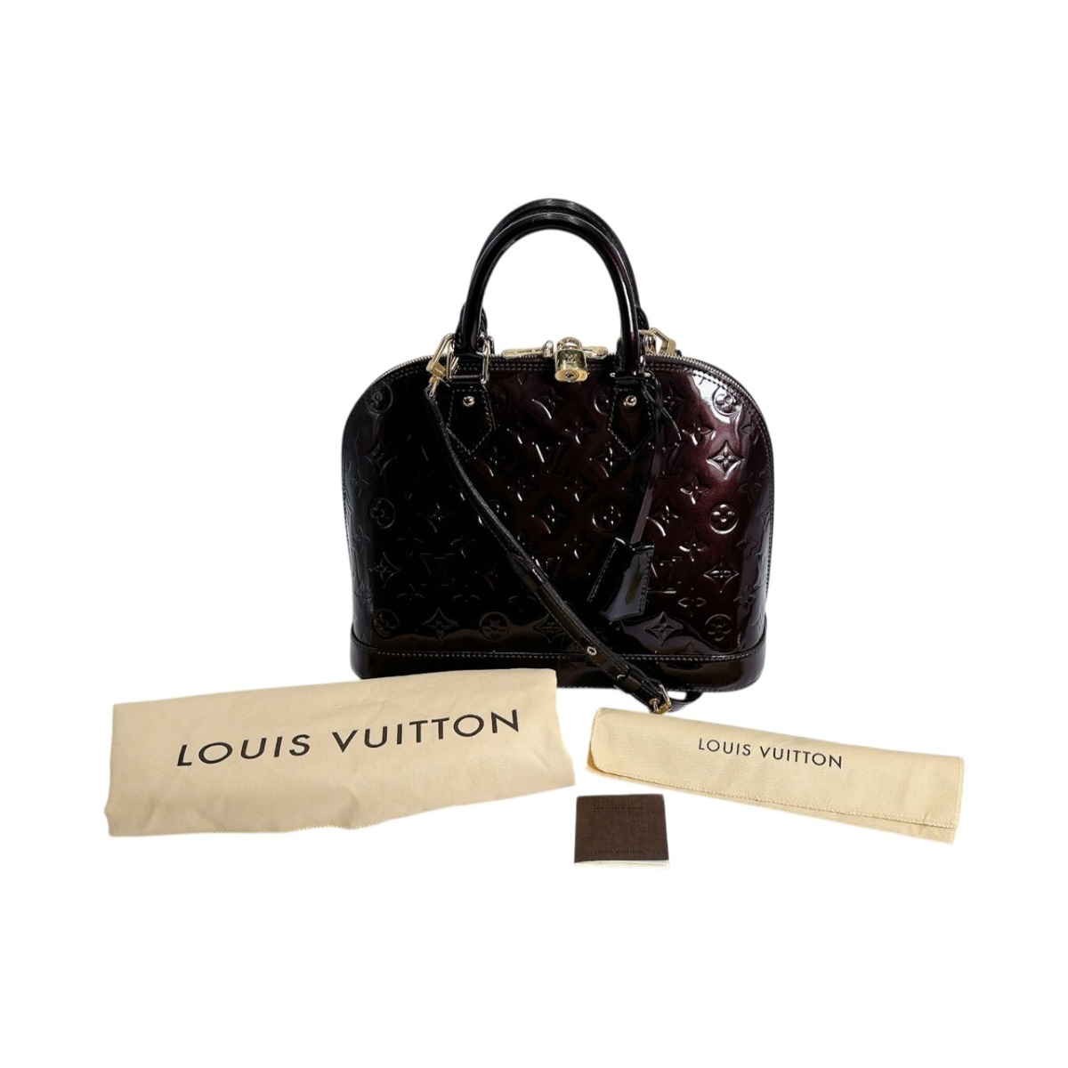 楽天市場】極美品 LOUIS VUITTON ルイヴィトン ヴェルニ アルマPM