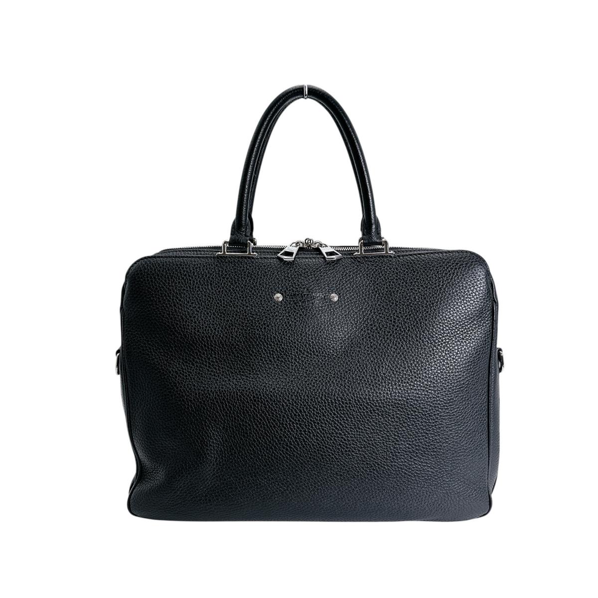 ルイヴィトン LOUIS VUITTON ハンドバック ハンドバック ノワール アルマンド・ブリーフケースMM なめし革 M54381 黒いこと LV 【SS】 【中古】