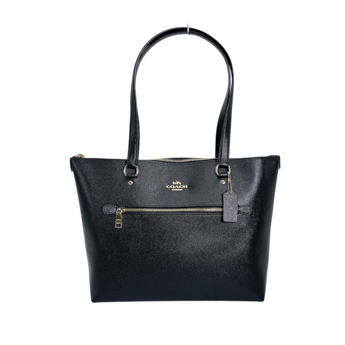 コーチ COACH ハンドバッグ ハンドバッグ 大容量 A4対応 レザー E2266-F79608 ブラック 【SS】 【中古】