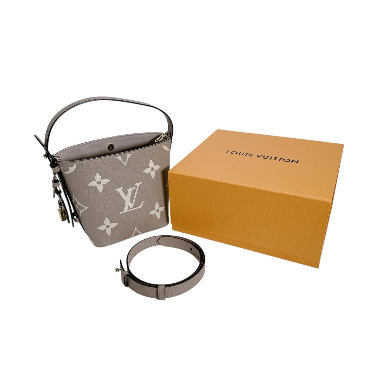ルイヴィトン LOUIS VUITTON トートバッグ 2way御徒面子 アン工業プラント 櫂・はたご屋BB モノグラムアンプラント M13045 ベージュ LV 【SS】 【中古】