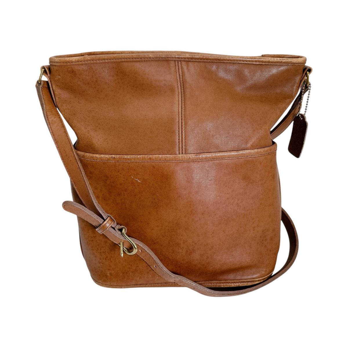 コーチ COACH ハンドバッグ ショルダーバッグ レザー オールドコーチ レザー 6713 ブラウン 【SS】 【中古】｜まつい質舗（福岡の質屋）