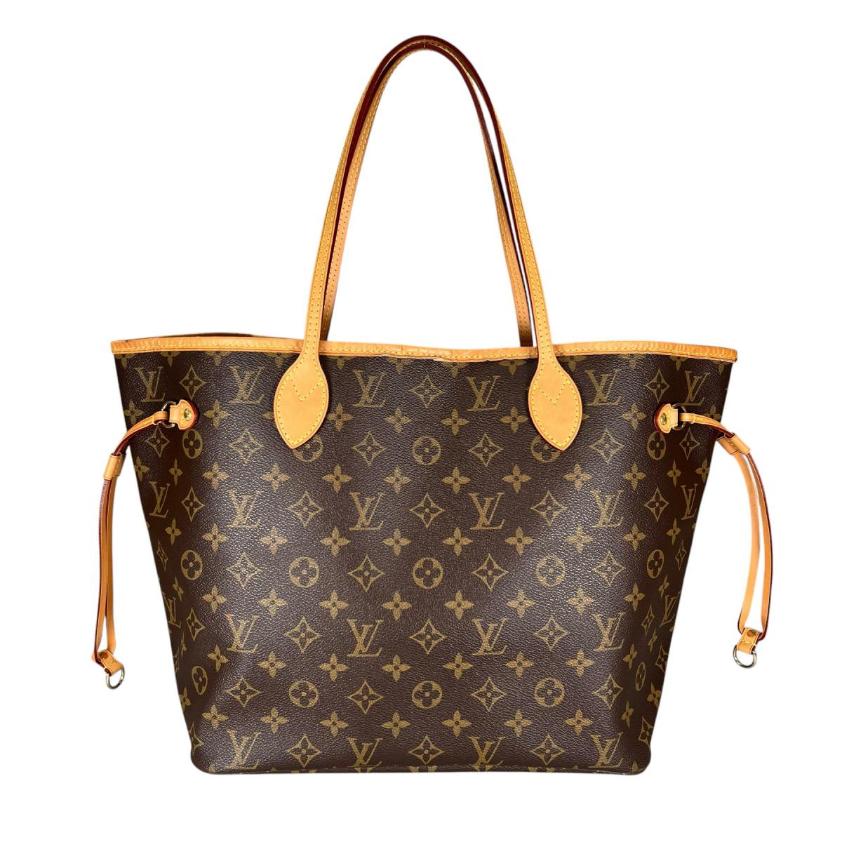 ルイヴィトン LOUIS VUITTON トートバッグ トートバッグ  モノグラム ネヴァーフルMM モノグラム帆布 M40156 赤銅色 LV 【SS】 【中古】