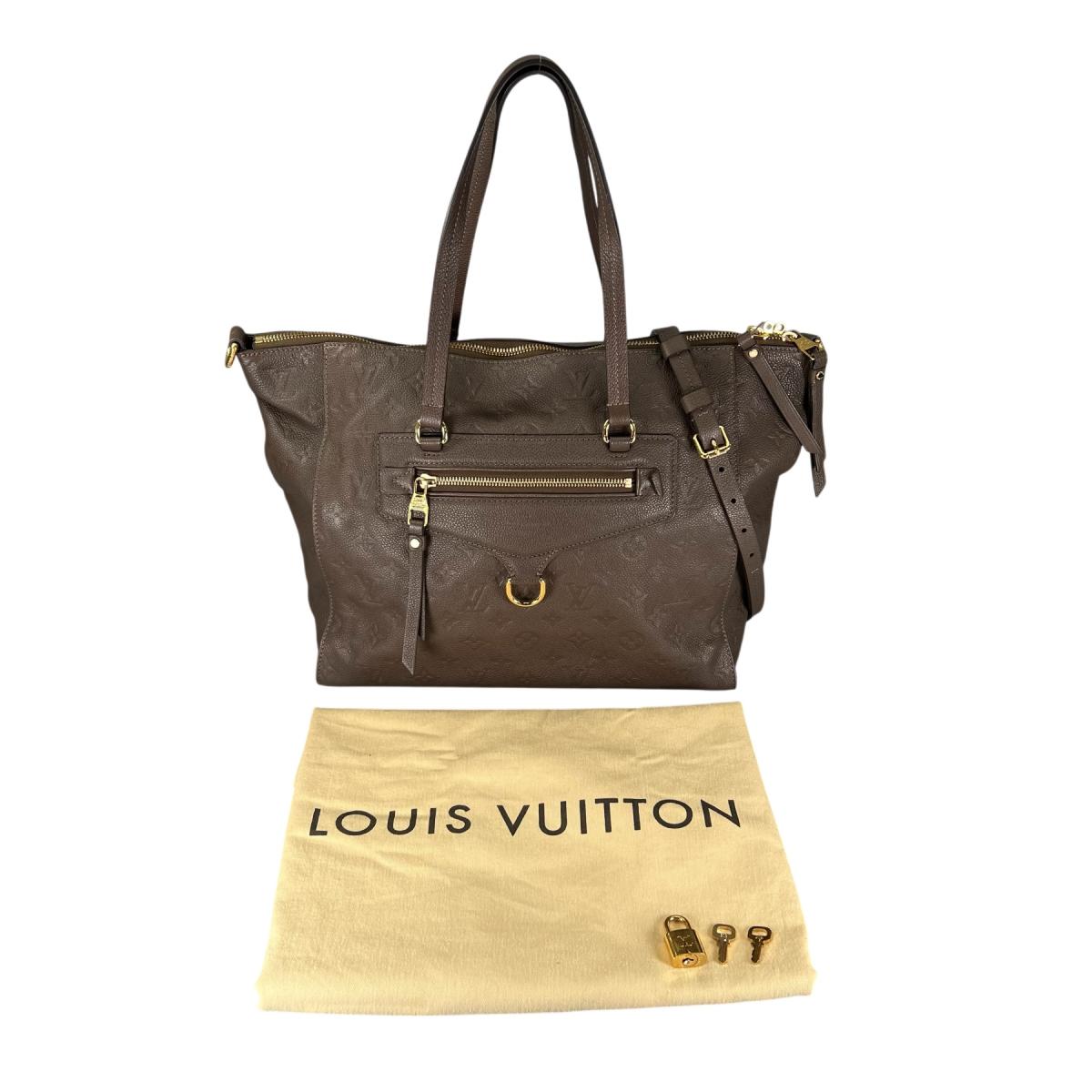 ルイヴィトン LOUIS VUITTON トートバッグ 2way御徒面子 アン工業プラント ルミニュース番組PM モノグラムアンプラント M93409 赤銅色 LV 【SS】 【中古】