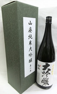 日本酒　岩の井　山廃　純米大吟醸　１８００ｍｌ【岩瀬酒造】｜お酒の専門店　松仙