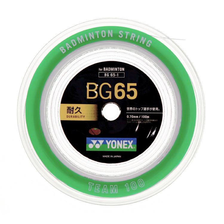 【SALE／60%OFF】 楽天市場】【メール便可】ヨネックス ミクロン65 BG65-1 ガット