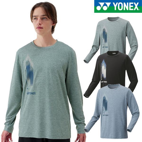 【楽天市場】【メール便可】ヨネックス ユニロングスリーブTシャツ 16805 テニス テニス バドミントンユニフォーム：マツダスポーツ
