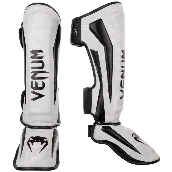 VENUM [ヴェヌム] シンかばい立て Elite - エリート （白いこと合鴨）／ Shinguards - WhiteCamo ／ 定め事品 レガース すね当て すねあて すねかばい立て すねパッド プロテクター 安全装置 ぼうぜん自失楽になること ぼうぜん自失吸い入れる 殴ること 形づくる メンズ レディース  ユニ一発やる 偽装 ミリタリー