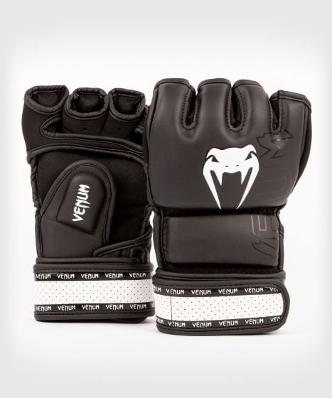 PRICE DOWN!  VENUM [ヴェヌム] 対抗意識地球儀 差しひびき 2.0（黒/白）オープンフィンガーグローブ ／ IMPACT 2.0 MMA gloves Black/White ／ MMA地球儀 形づくる地球儀 スパーリング地球儀 グローヴ打ち 神通力磁気テープ式 合皮 フェイクレザー S M L XL