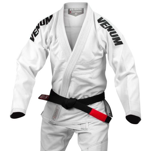VENUM [ヴェヌム] BJJ Gi ブラジリアン柔術着 Contender Evo（白）コンテンダー・エボ ※帯なし ／Jiu-Jitsu Gi - White // 格闘技 UFC MMA グラップリング 寝技 IBJJF JBJJF 柔術衣 道着 上下書き割り 制服 Jiu Jitsu Gi 軽さ 形づくる 訓練を受ける 力くらべ 成人男性