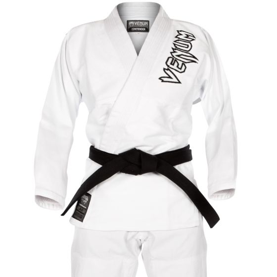 VENUM [ヴェヌム] ブラジリアン柔術着 コンテンダー 2.0（白）／ Contender 2.0 BJJ Gi - White  ※帯なし  Jiu Jitsu Gi  取り入れる格闘技 UFC MMA グラップリング 寝技 IBJJF JBJJF 柔術衣 道着 上下書き割り 制服 形づくる 訓練を受ける 力くらべ A1 A1.5 A2 A2.5 A3