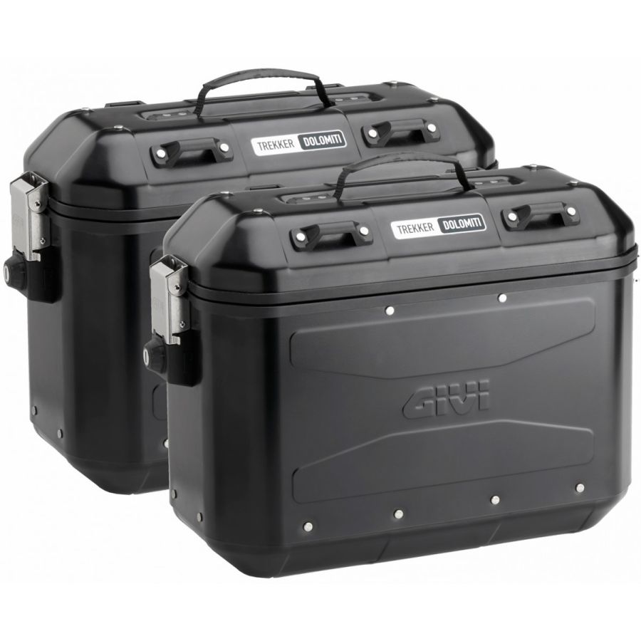 バイク パニアケース GIVI Dolomiti 左右セット ブラック
