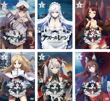 アズールレーン(6枚セット)第1話～第12話 最終【全巻セット アニメ 中古 DVD】レンタル落ち 送料無料