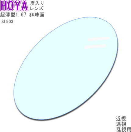 楽天市場】【HOYA】 薄型レンズ 1.60 SL982 非球面設計 VPコート