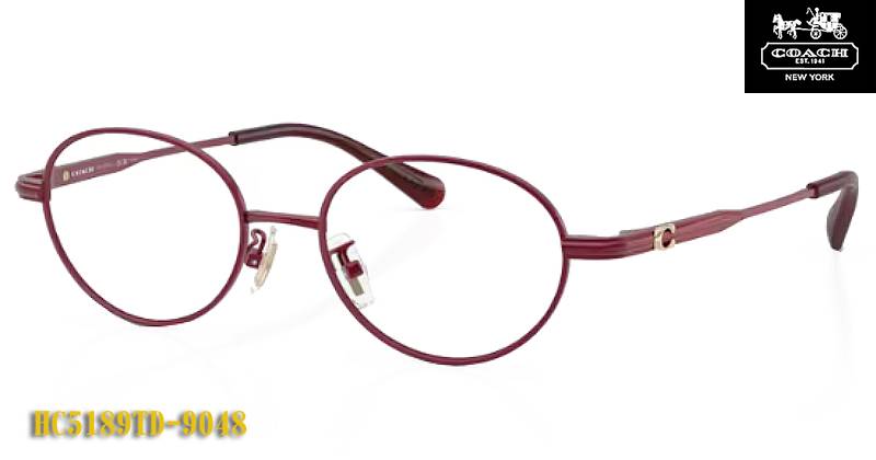【COACH】コーチ 眼鏡 メガネ フレーム HC5189TD-9048 正規品 （度入り対応/フィット調整対応/送料無料！【smtb-KD】｜Glassesマート