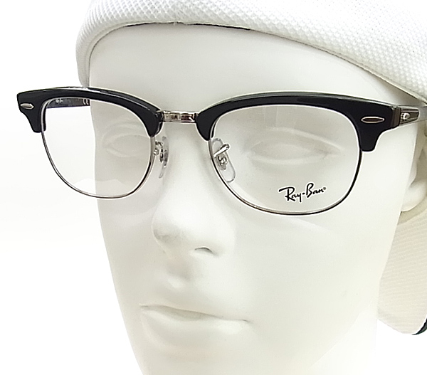 【楽天市場】【Ray-Ban】レイバン眼鏡メガネフレームRX5154-2000-49 ブラック/伊達メガネ可（度入り対応/フィット調整可/送料