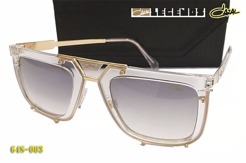 Cazal クリア/ゴールド スクエアサングラス　堂本剛 未使用品】堂本剛◇カザール CAZAL サングラス - メルカリ
