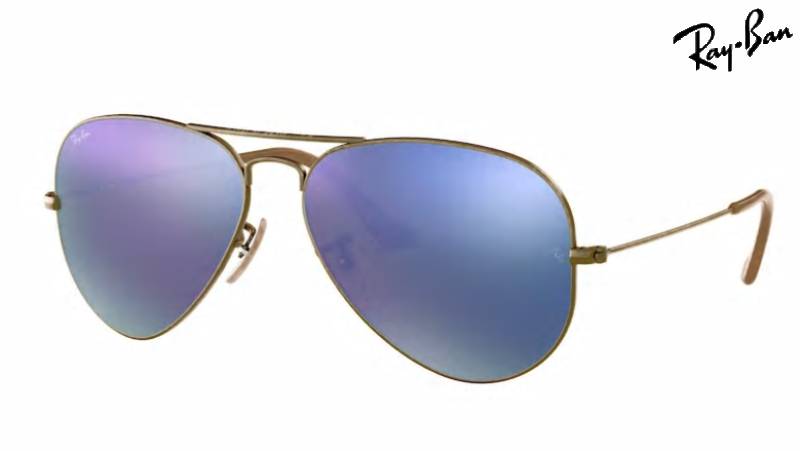 【Ray-Ban】 レイバン サングラス RB3025-167/1M 58サイズ ミラー AVIATOR アビエーター（フィット調整可 送料無料！ 16,979円