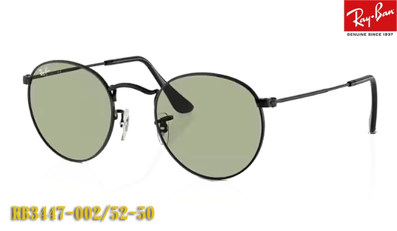 楽天市場】【Ray-Ban】レイバン サングラス RB3447-002/64-50サイズ ブルー ラウンドメタル 丸眼鏡 木村拓哉  インスタグラム（度入り対応/フィット調整対応 送料無料！ : Glassesマート