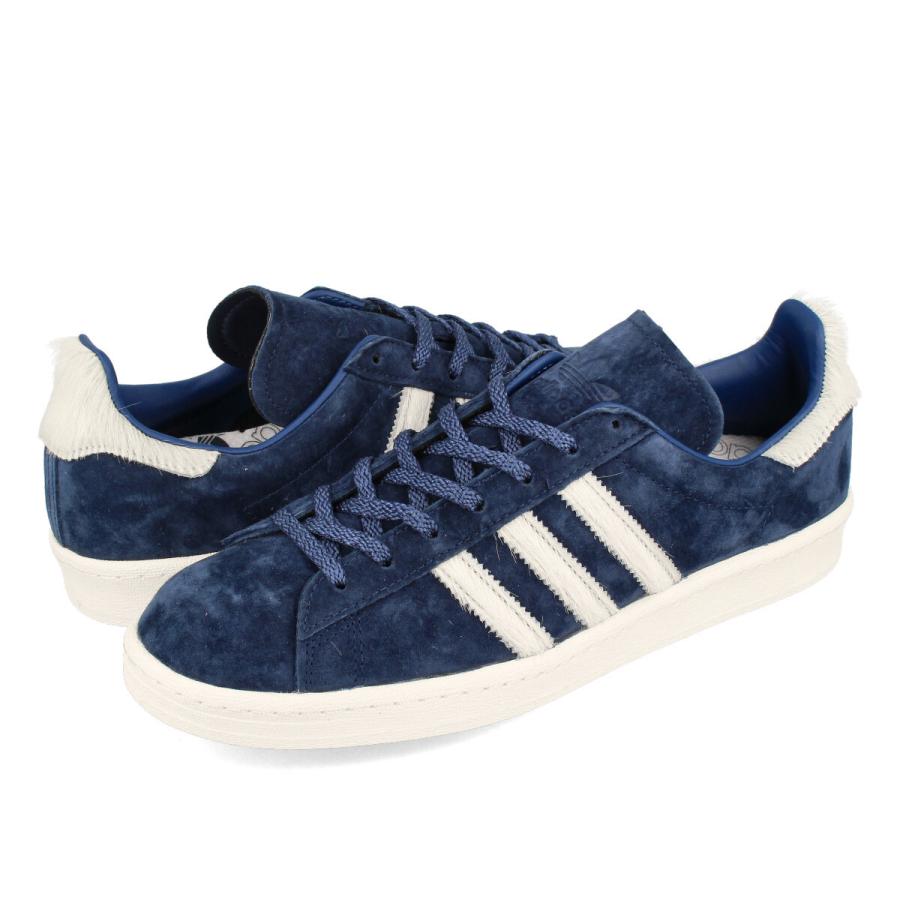 ♪ ★ アディダス adidas キャンパス 80s ネイビー パイソン スニーカー スエード ハラコ 紺色 GY0406 28.0cm ★ 23808｜メモシア