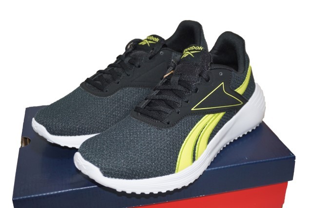 新品 ♪★ リーボック Reebok スニーカー H00882 点火装置 3 薄墨色 黄味がかった 駈けっくら 細工物アウト   シューズ 軽さ  US9（27.0糎）★23X08
