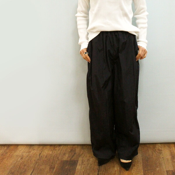 CEaRET FROM ara ara シーレット フロム アラアラ 261007A タック ギャザー カーブ パンツ