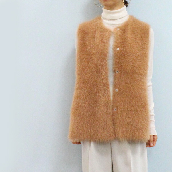 楽天市場】【SALE／30%OFF】プードルファー Vネックベスト