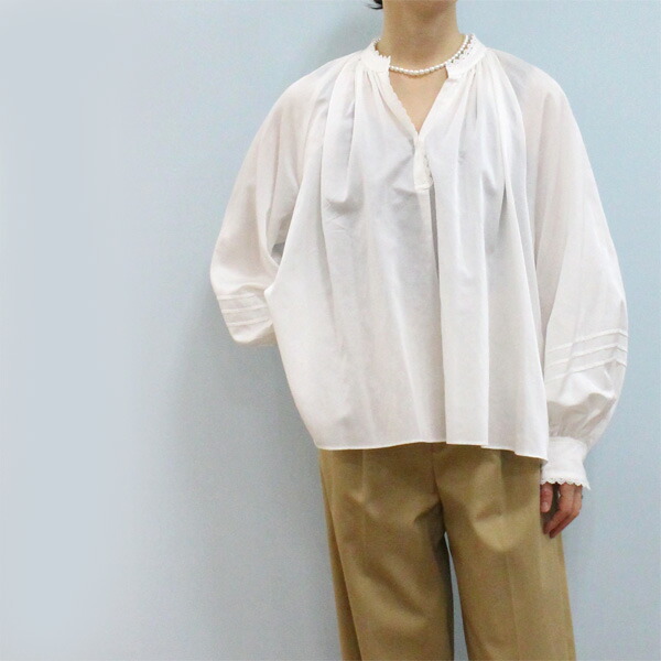 楽天市場】Ballsey(ボールジィ) スムースラミー フリルカラーブラウス