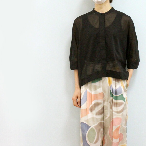 30％OFF Dignite collier ディニテ コリエ 80243021 シアー ベロア 長袖 Tシャツ Dignite collier 30％OFF ディニテ コリエ 80243021 シアー