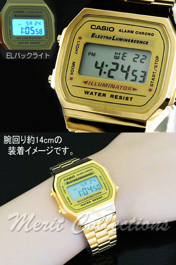 男女兼用】CASIO A168WG-9W VINTAGE SERIES カシオ 人気 おしゃれ