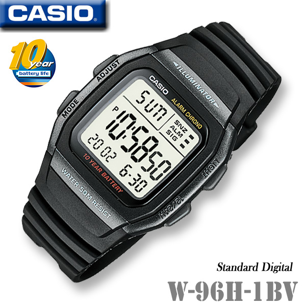 楽天市場】【男性用】CASIO MWD-100H-1B カシオ スタンダード 人気