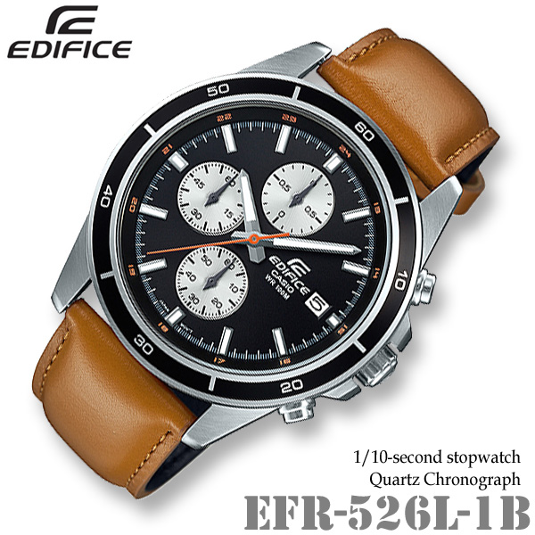 楽天市場 Casio Edifice Efr 526l 1b カシオ エディフィス クォーツ 1